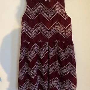 Maroon dress